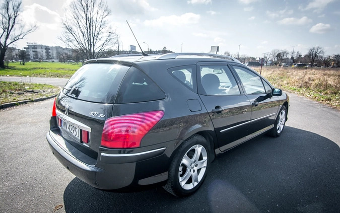 Peugeot 407 cena 8100 przebieg: 238750, rok produkcji 2004 z Warszawa małe 121